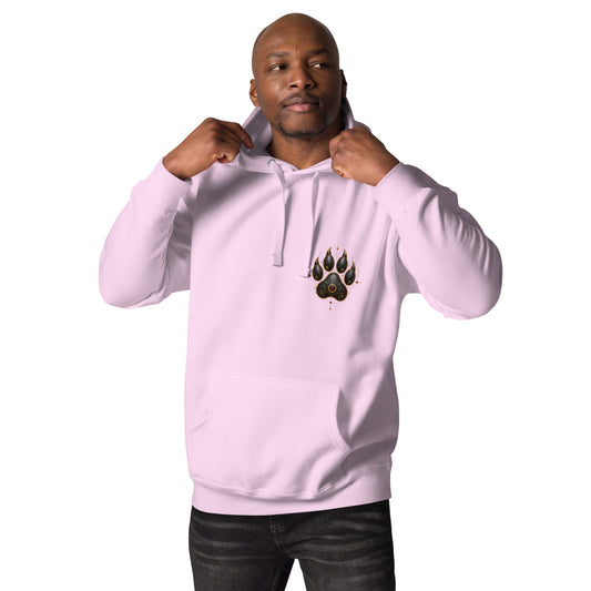 Sweat ONYX – Panthère Cybernétique lavande, vue de face
