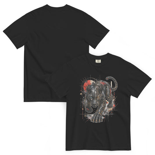 T-shirt ONYX panthère noir – Cyber Créatures