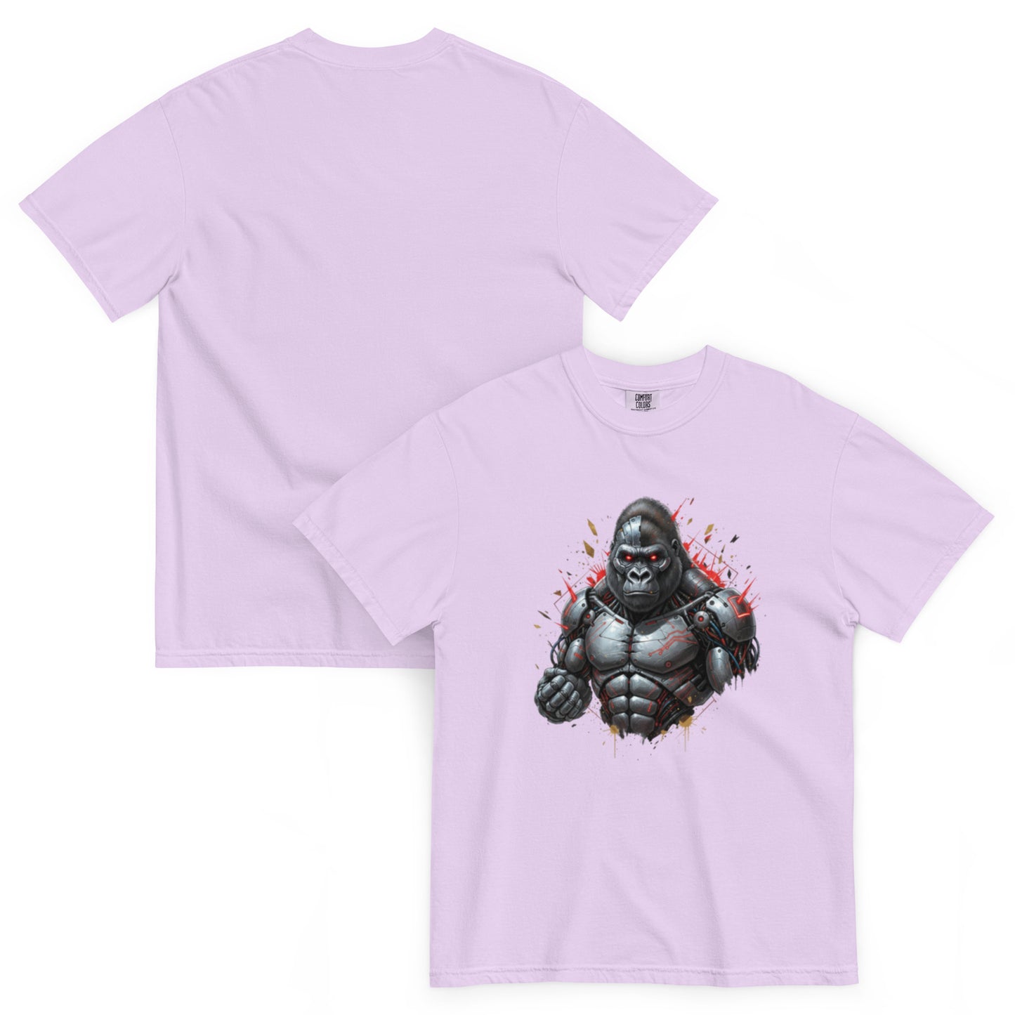 T-shirt TITAN gorille orchidée – Cyber Créatures