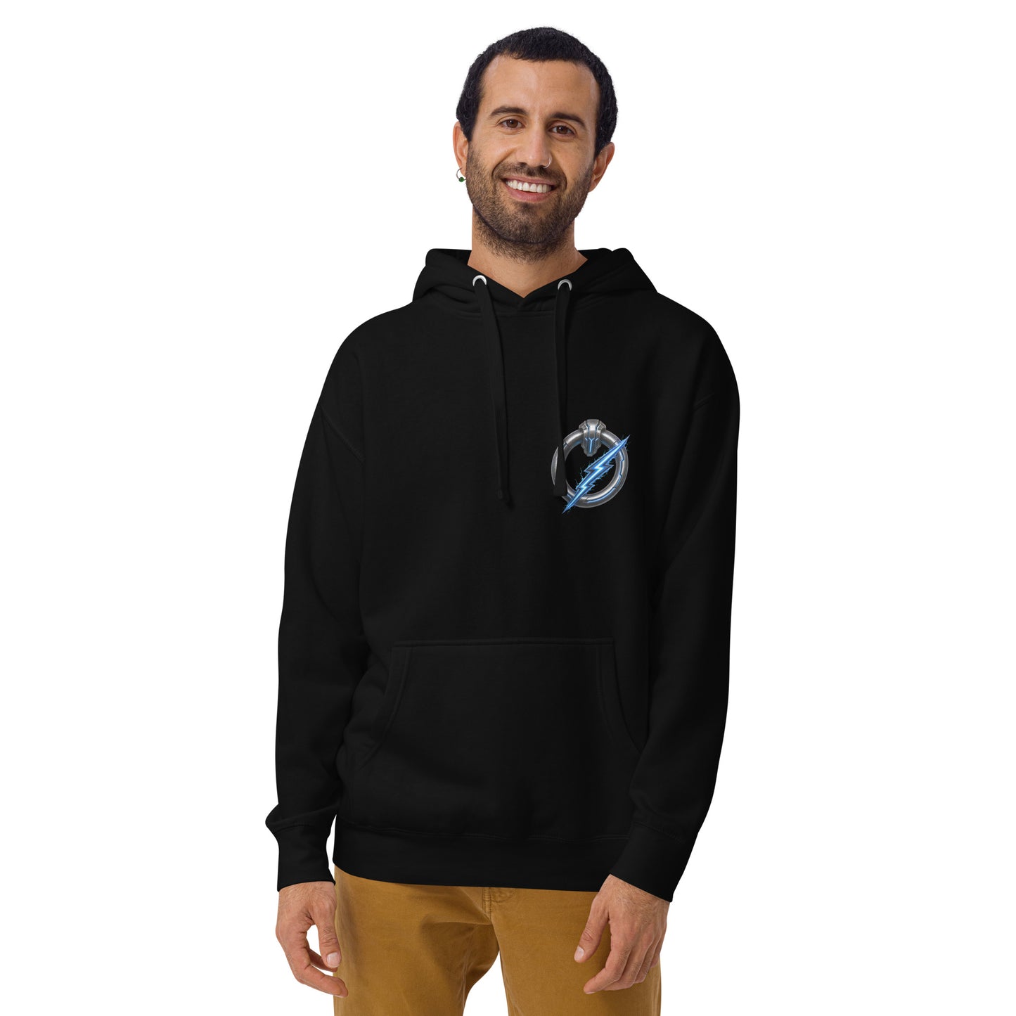 Sweat TALOS – Taureau Cybernétique noir, vue de face