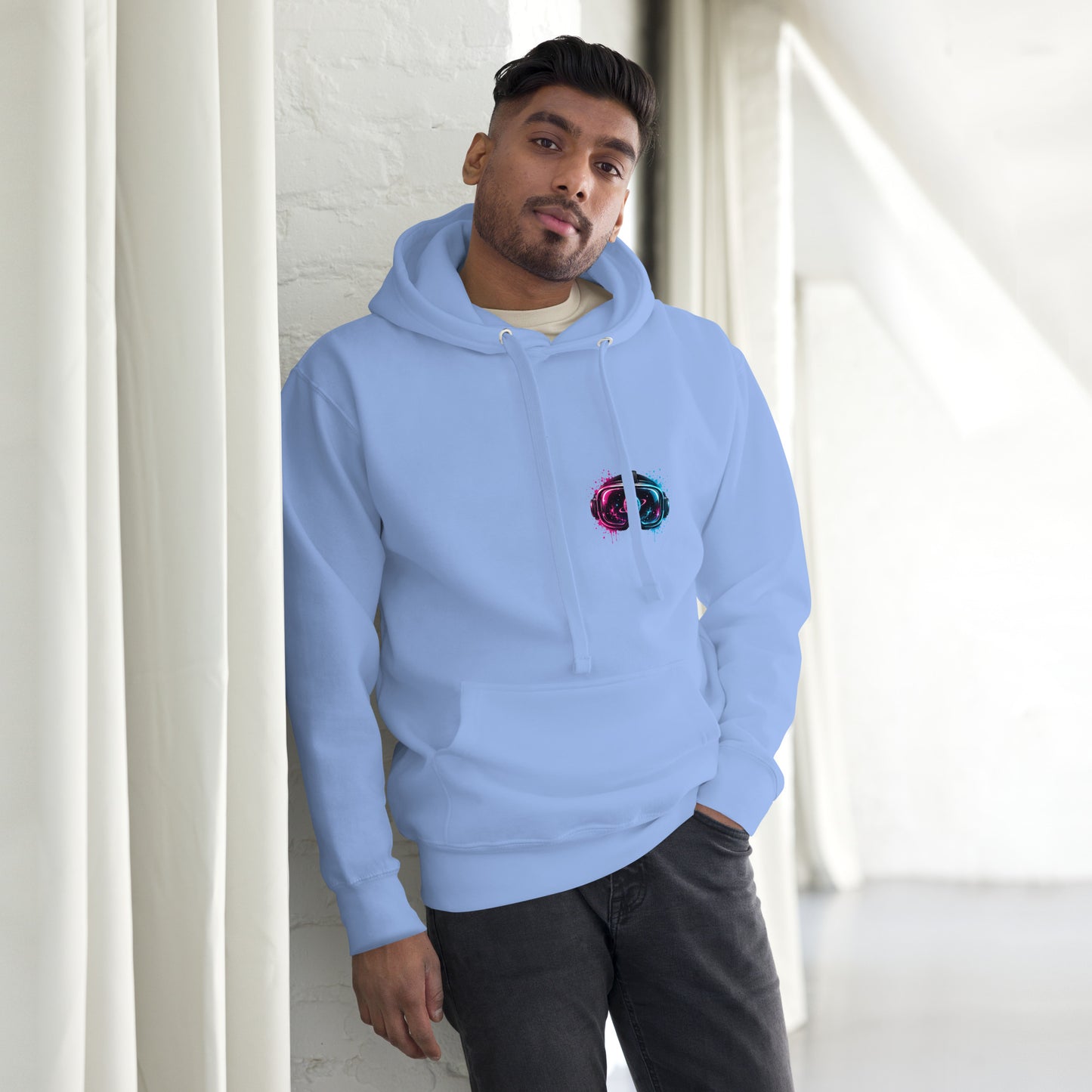 Sweat APEX – Gorille VR bleu clair, vue de face