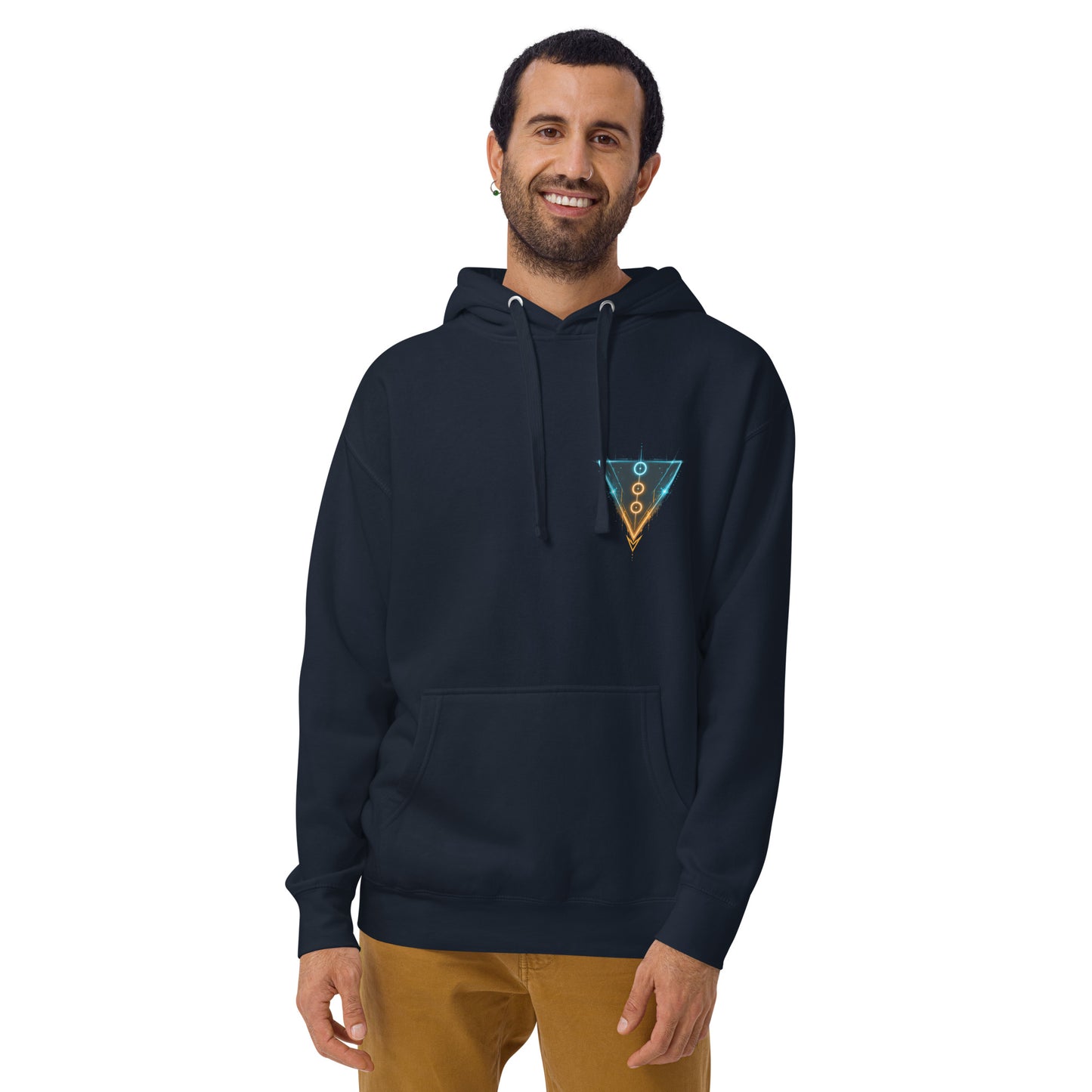 Sweat ARGÈS – Cyclope Mythologique bleu marine, vue de face