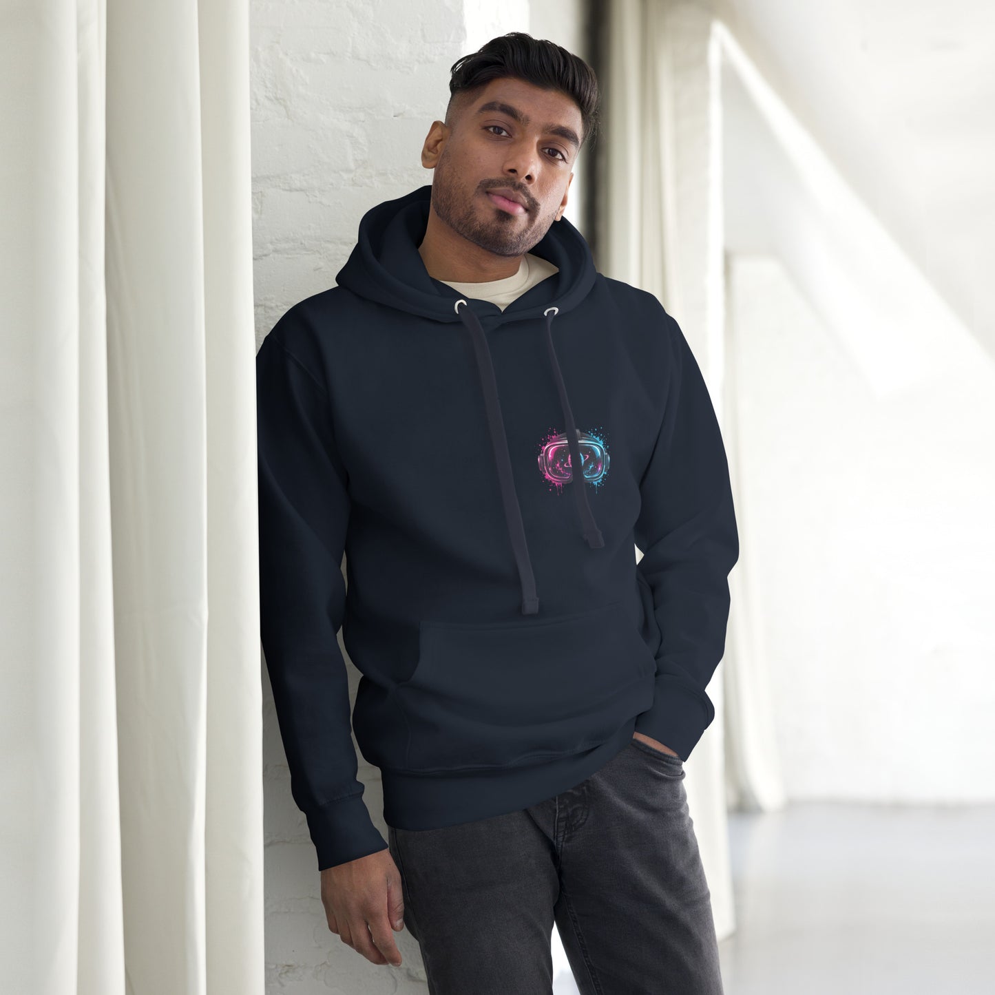 Sweat APEX – Gorille VR bleu marine, vue de face
