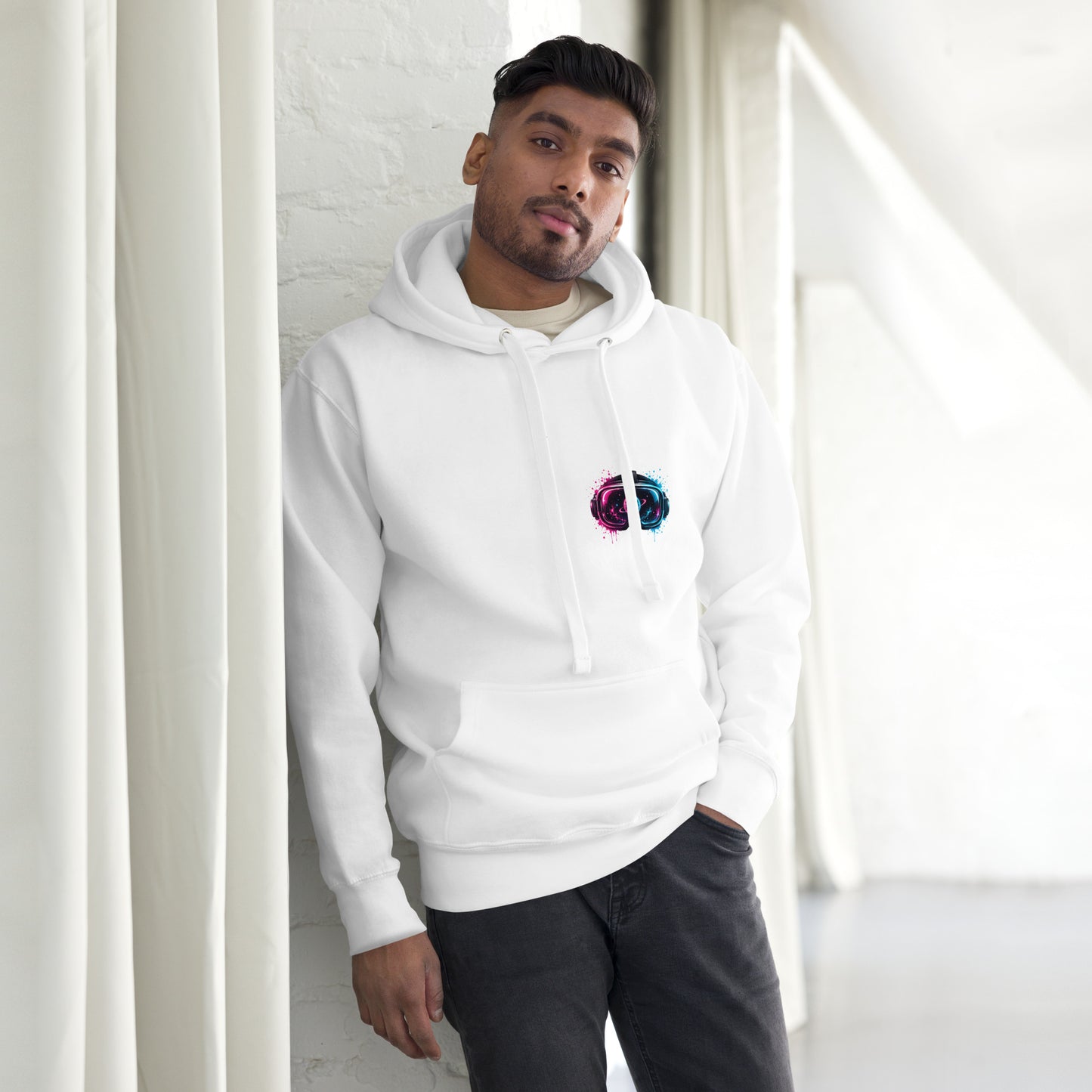 Sweat APEX – Gorille VR blanc, vue de face